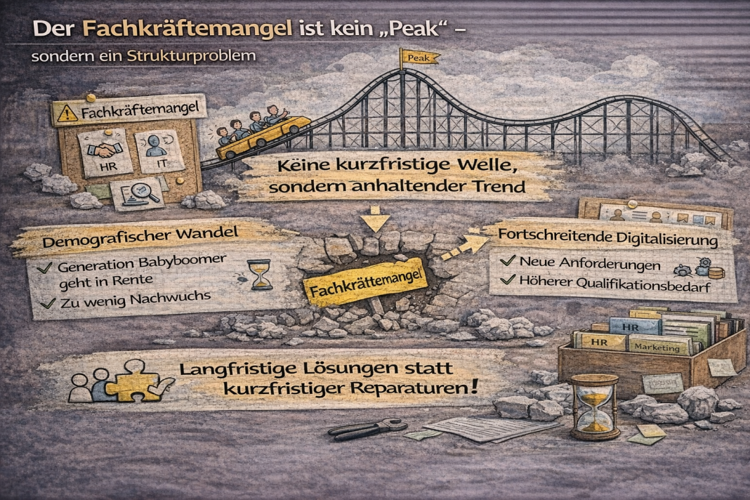 Der Fachkräftemangel ist kein „Peak“ – sondern ein Strukturproblem