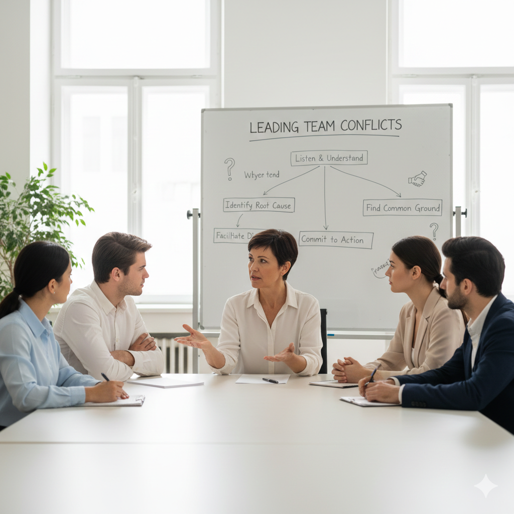 Konflikte im Team führen – die unterschätzte Kernkompetenz moderner Führung