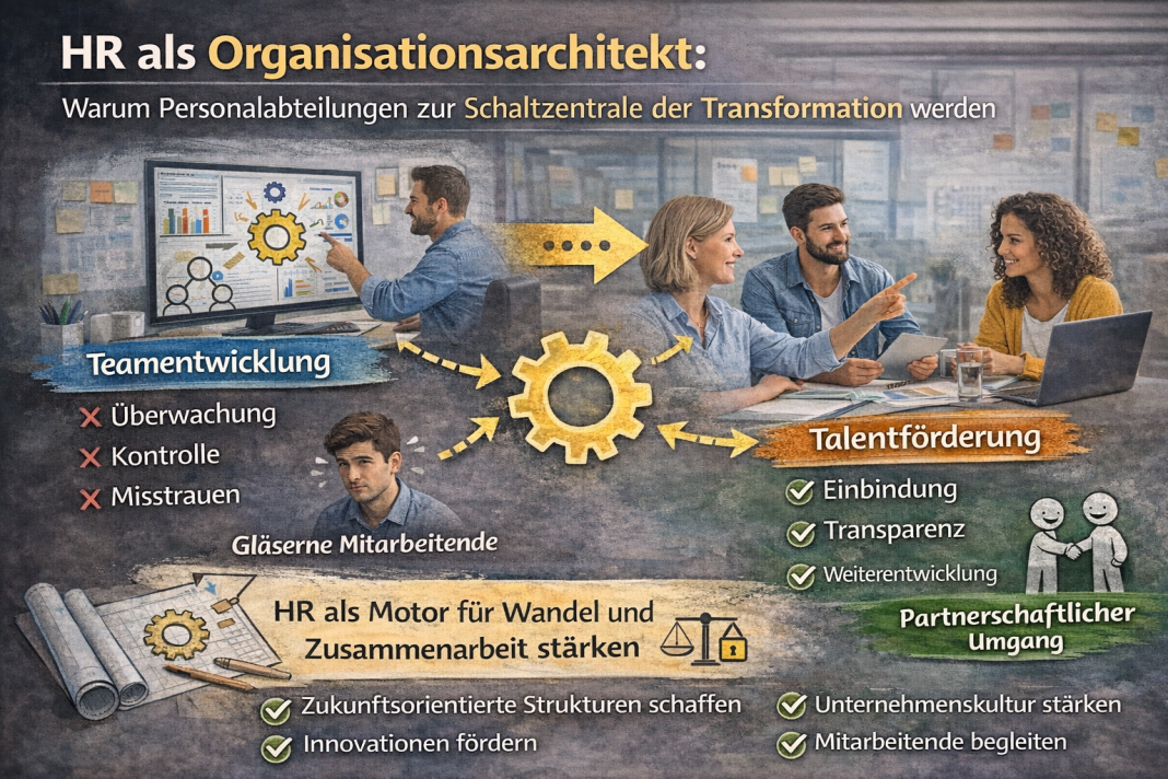 HR als Organisationsarchitekt – warum Personalabteilungen zur Schaltzentrale der Transformation werden